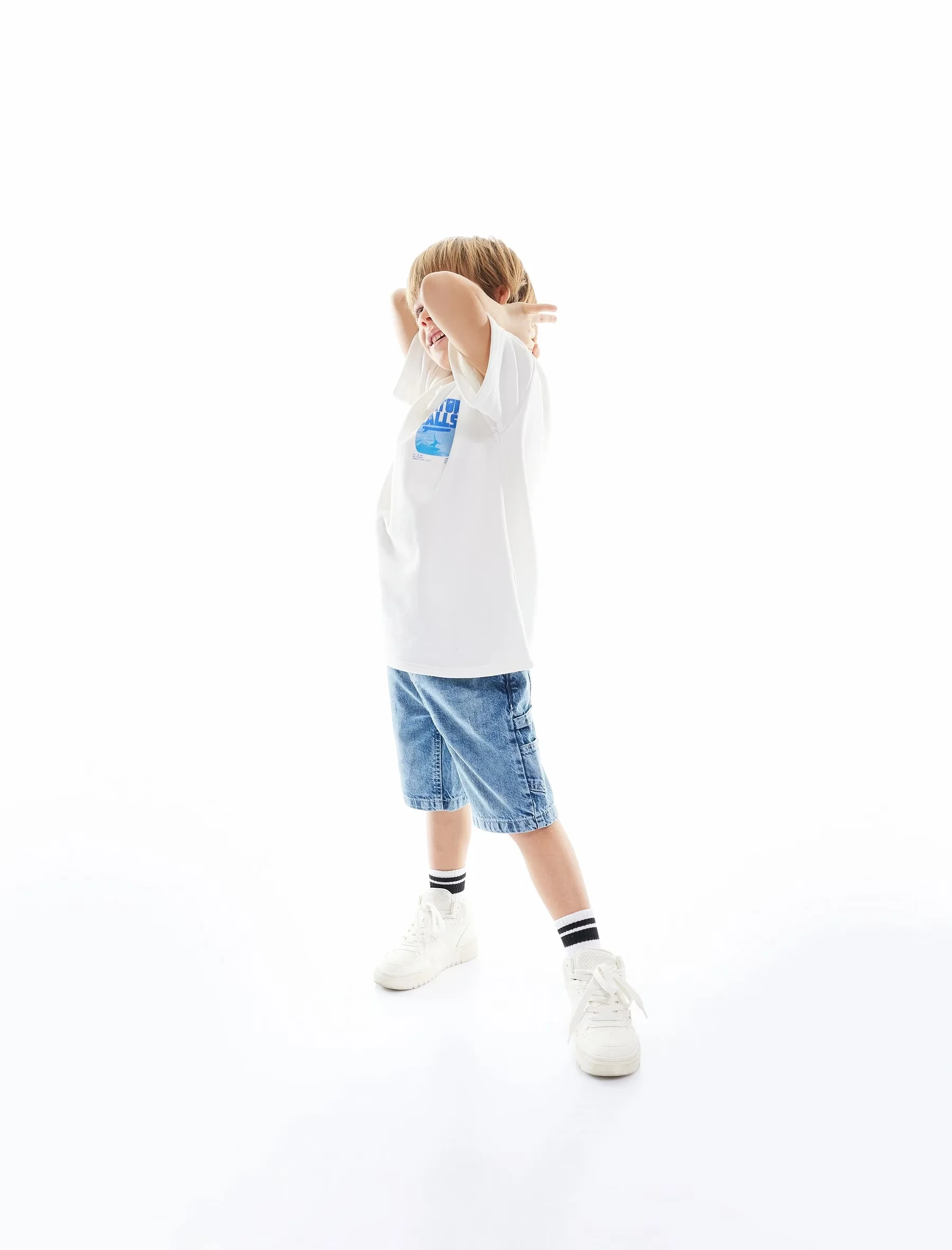 BERMUDE FARMERKE PËR FËMIJË