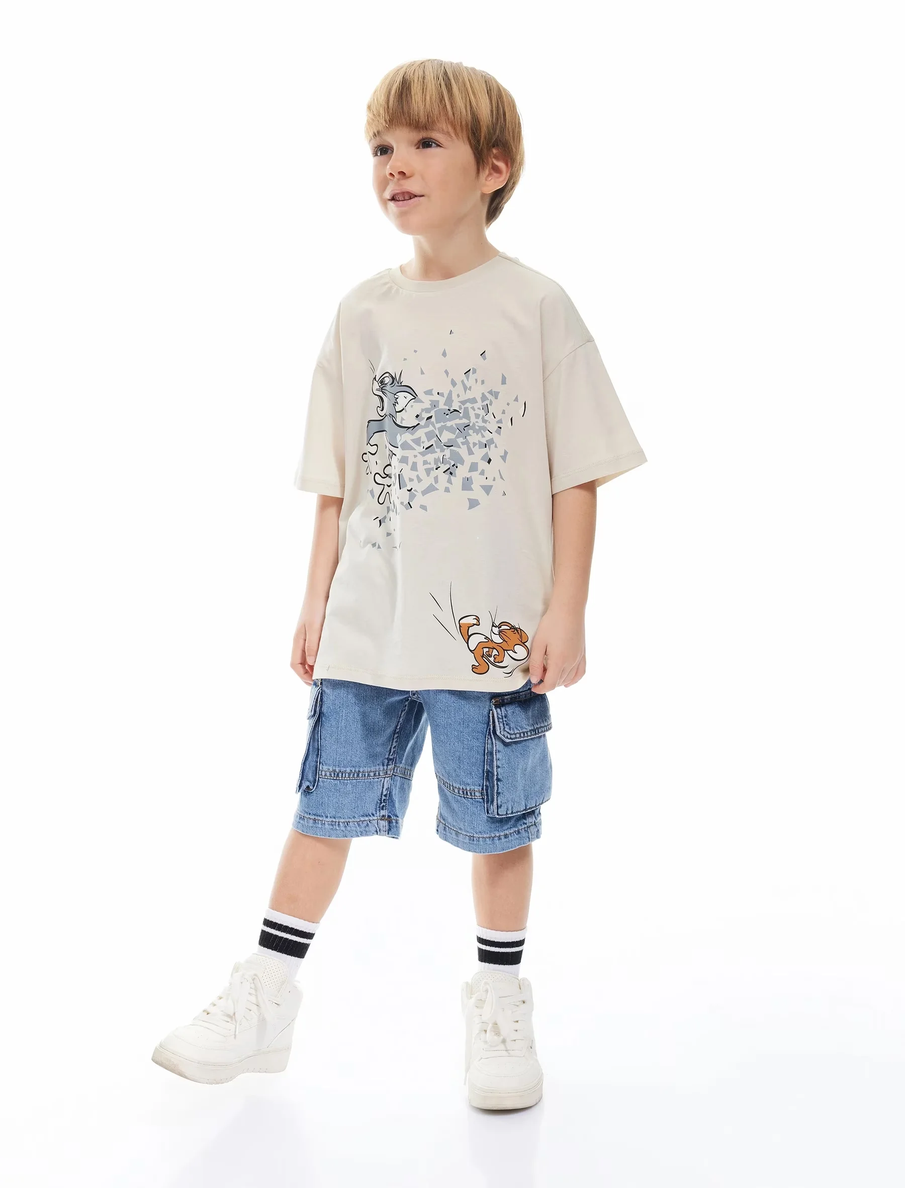 BERMUDE FARMERKE PËR FËMIJË